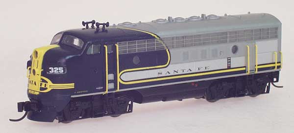 AT&SF - Diesel - F-7A - Blue Bonnet  with DCC - Intermountain Railroad Company 69222-02